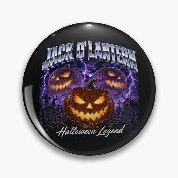 Item preview, Heavy Metal Jack O Lantern Halloween Legend Graphic designed and sold by NSB-Design.