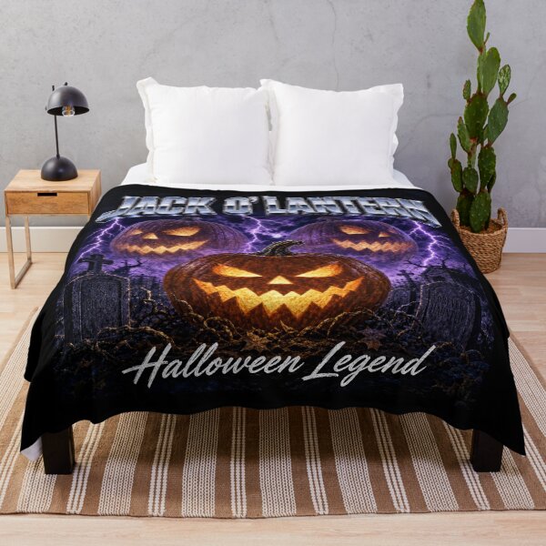 Item preview, Heavy Metal Jack O Lantern Halloween Legend Graphic designed and sold by NSB-Design.