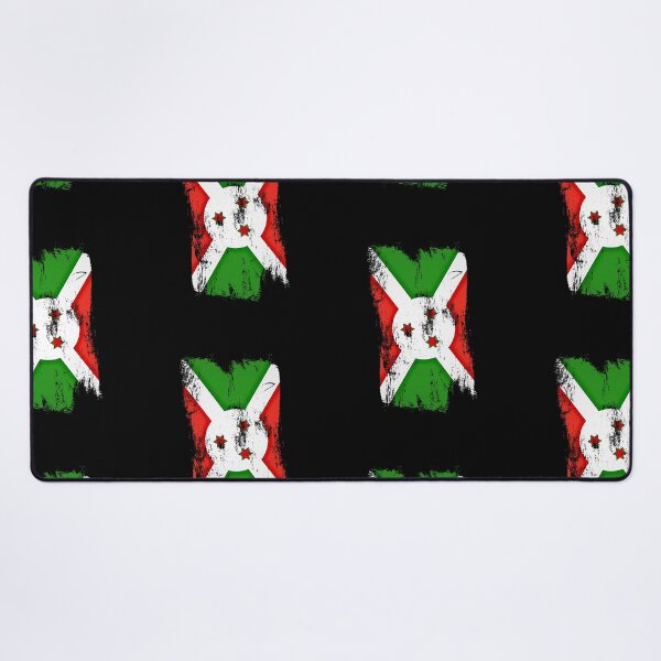 Item preview, Burundi Flag Distressed Paint Brush Stroke designed and sold by Danny-Arts1.