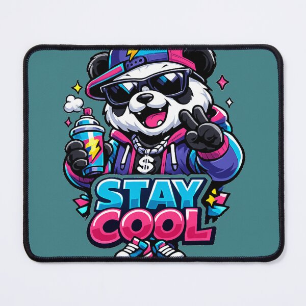 Item preview, Stay Cool Streetwear Panda designed and sold by DreamPrint Collective.