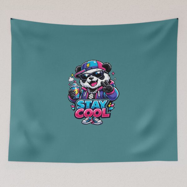 Item preview, Stay Cool Streetwear Panda designed and sold by DreamPrint Collective.