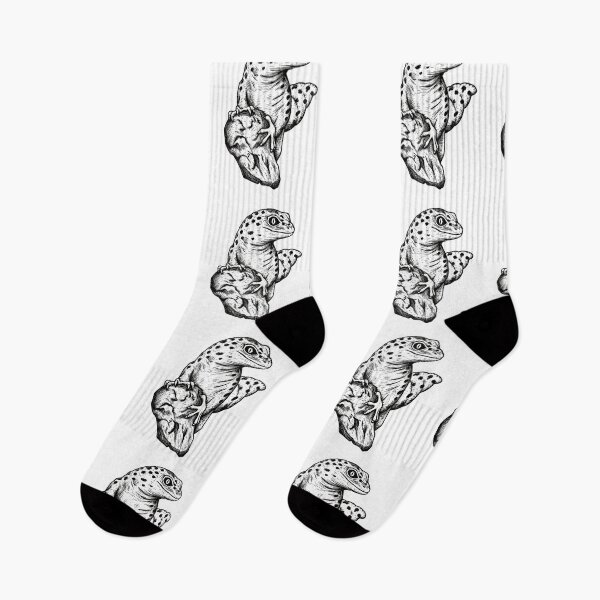Item preview, Leopard Gecko - Woodcut Illustration Style designed and sold by Bangtees.