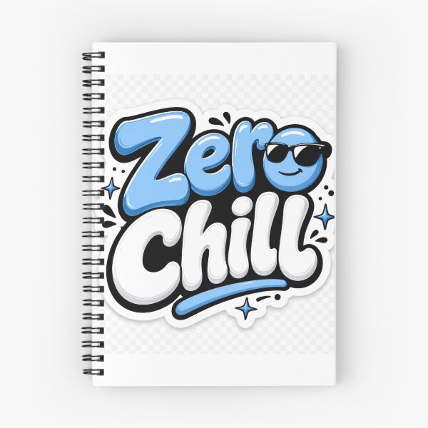Item preview, Zero Chill Funny Sarcastic Meme Quote  Cool Internet Humor Die-Cut designed and sold by MR4me.
