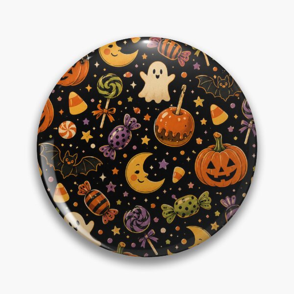 Item preview, Ghosts, candy, moons  designed and sold by InkandHollowBooks.