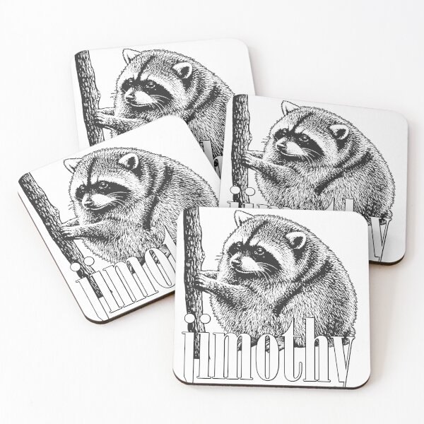 Item preview, Jimothy The Raccoon Viral Meme designed and sold by PatrickRobbin.