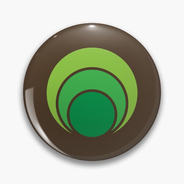 Item preview, Green Geometric Tree Rings designed and sold by itsmidnight.