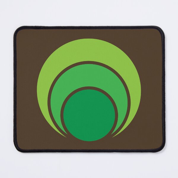 Item preview, Green Geometric Tree Rings designed and sold by itsmidnight.