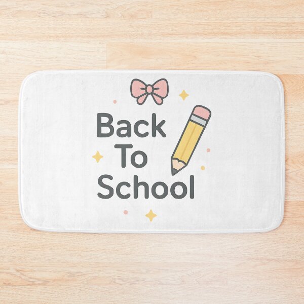 Item preview, Cute Pastel Back To School Pencil and Pink Bow Kids T-Shirt designed and sold by FestivityFinds.