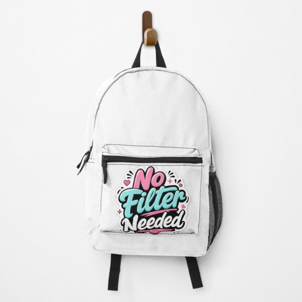 Item preview, No Filter Needed Funny Selfie Quote Social Media Aesthetic Cute Typography designed and sold by MR4me.