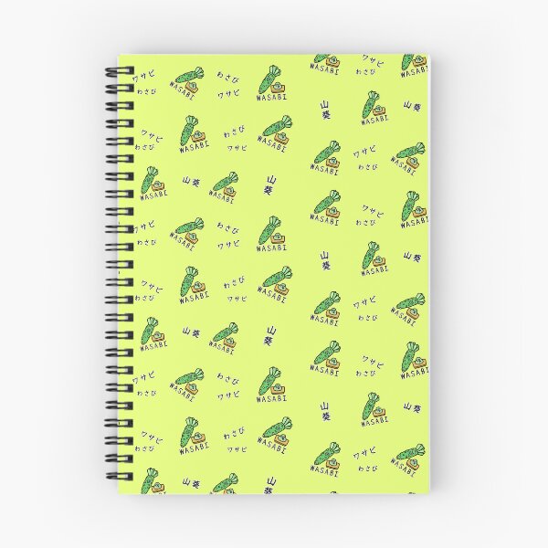 Item preview, Cute WASABI pattern designed and sold by kanaehonkawa.