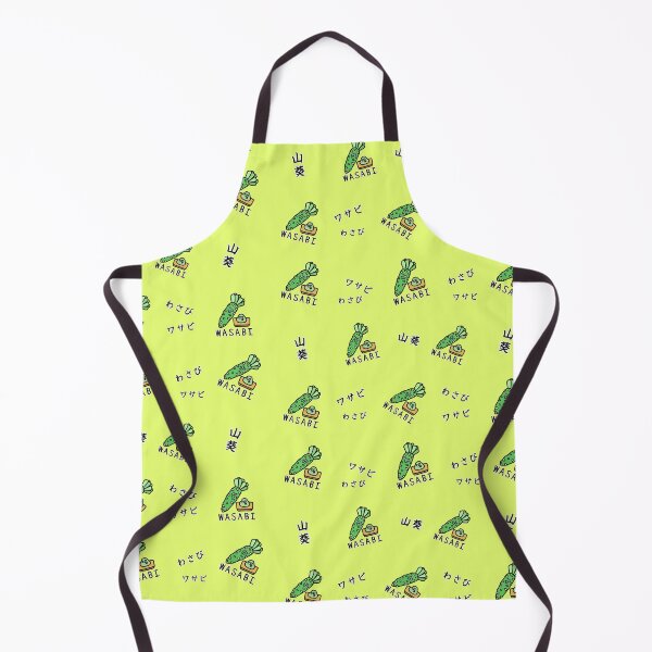 Item preview, Cute WASABI pattern designed and sold by kanaehonkawa.