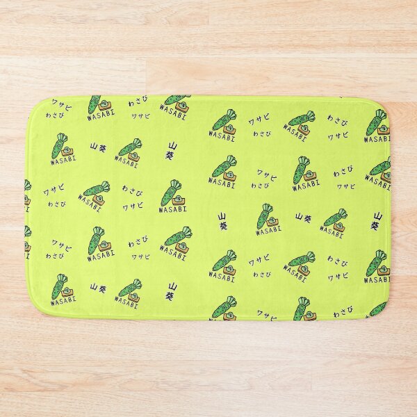 Item preview, Cute WASABI pattern designed and sold by kanaehonkawa.