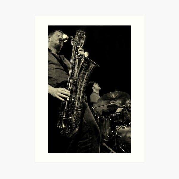 Ken Vandermark and Tim Daisy Art Print