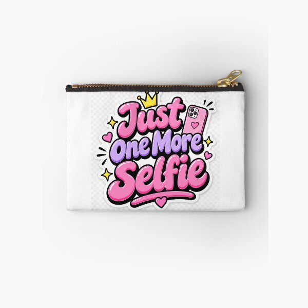 Item preview, Just One More Selfie Funny Cute Selfie Quote  Social Media Aesthetic  Influencer  designed and sold by MR4me.