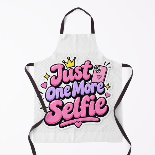 Item preview, Just One More Selfie Funny Cute Selfie Quote Social Media Aesthetic Influencer designed and sold by MR4me.