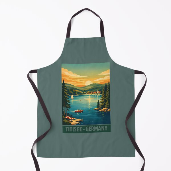 Item preview, Titisee Lake Black Forest Vintage Travel Poster designed and sold by ShopAndFun.