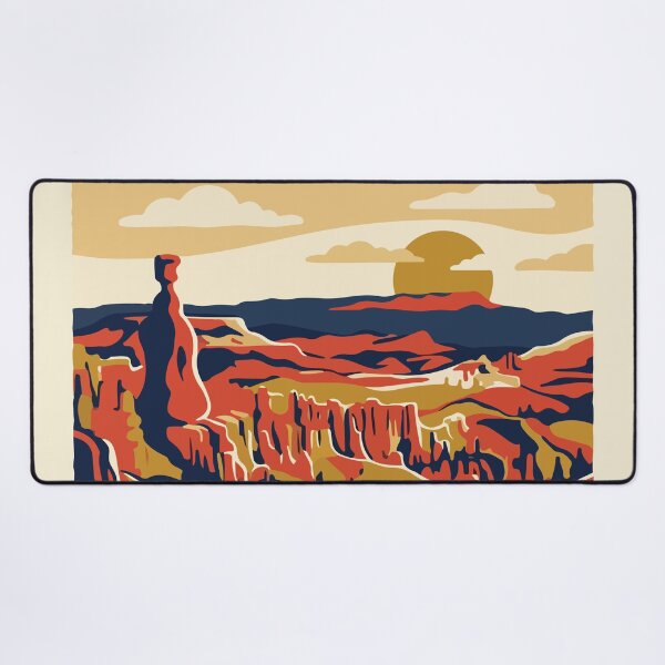 Item preview, Bryce Canyon National Park USA Travel Vintage designed and sold by RareDeerArt.