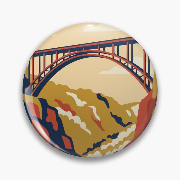 Item preview, New River Gorge National Park USA Travel Vintage designed and sold by RareDeerArt.