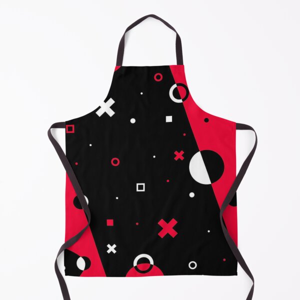 Item preview, Red and Black Geometric Gamer Pattern Esports Art designed and sold by Jimakmo.
