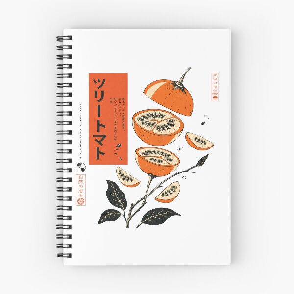 Item preview, Tree Tomato Botanical , Vintage Japanese Fruit Label Art Print designed and sold by NullSpacePrints.