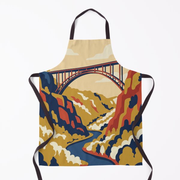 Item preview, New River Gorge National Park USA Travel Vintage designed and sold by RareDeerArt.