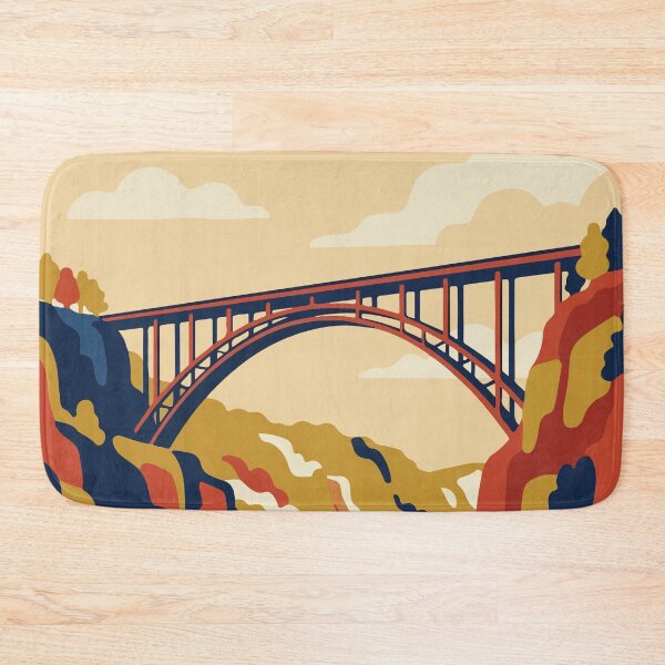Item preview, New River Gorge National Park USA Travel Vintage designed and sold by RareDeerArt.