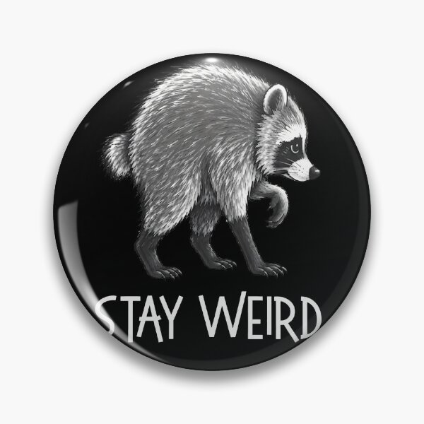 Item preview, Jimothy Raccoon Stay Weird Viral Seattle Short Spine Raccoon Internet Meme  designed and sold by OMITTEROMINOUS.