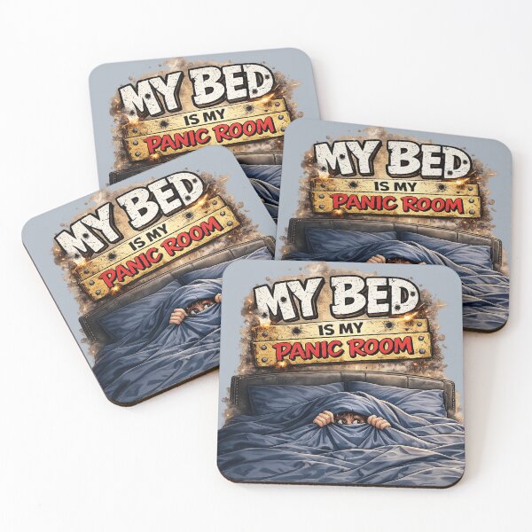 Item preview, My bed is my panic room designed and sold by LaffinLair.