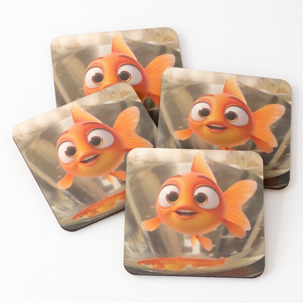 Item preview, Gold Fishes: Real and Imagined  designed and sold by Duke and Dutchess Creations .