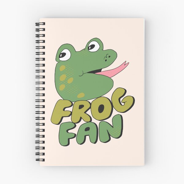 Item preview, Frog Fan (Green) designed and sold by yellowflowerhut.