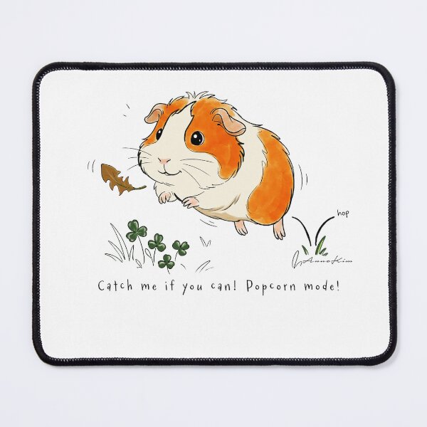 Item preview, Cute Guinea Pig Popcorn Mode designed and sold by Cloud-Siren.