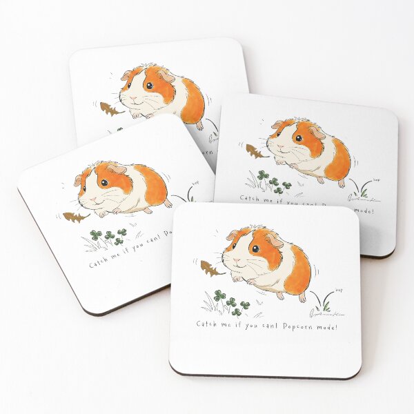 Item preview, Cute Guinea Pig Popcorn Mode designed and sold by Cloud-Siren.