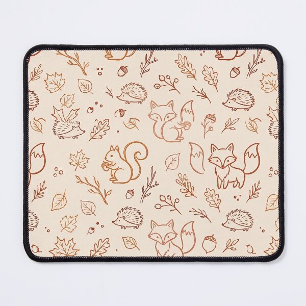 Item preview, Forest Animals and Foliage Pattern designed and sold by Jungkirandrea.