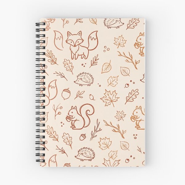 Item preview, Forest Animals and Foliage Pattern designed and sold by Jungkirandrea.