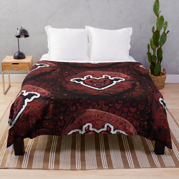 Item preview, Evil Pixel Art Heart - Gaming Style designed and sold by Purpleclomb.