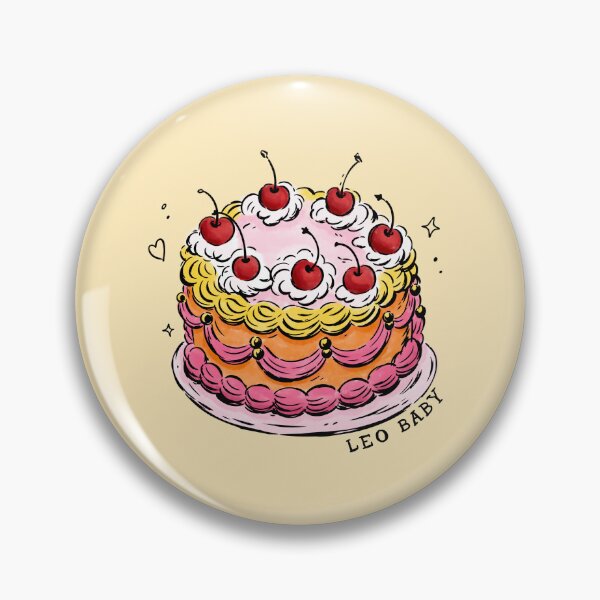 Item preview, Leo Baby Vintage Cake designed and sold by PipermintPress.