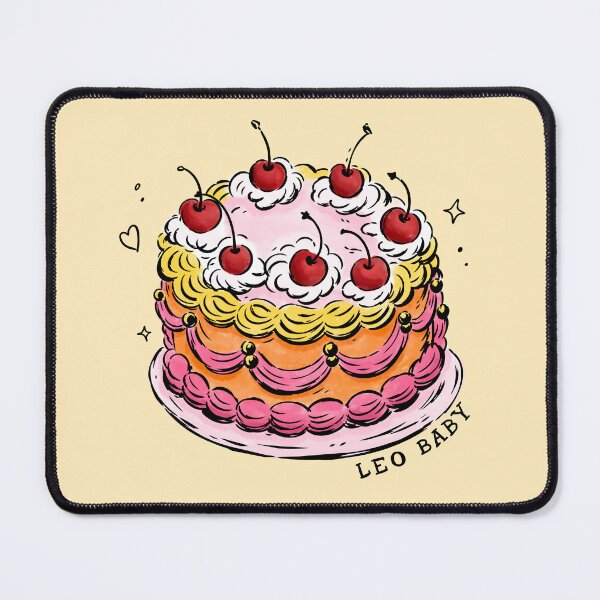Item preview, Leo Baby Vintage Cake designed and sold by PipermintPress.