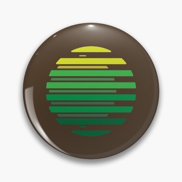 Item preview, Green Retro Sunset Graphic designed and sold by itsmidnight.