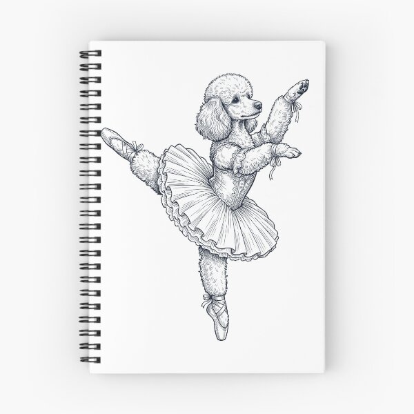 Item preview, Vintage Toy Poodle Ballet Dancer Ballerina Dog Lover designed and sold by dian-rody-crest.