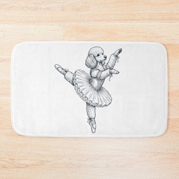 Item preview, Vintage Toy Poodle Ballet Dancer Ballerina Dog Lover designed and sold by dian-rody-crest.