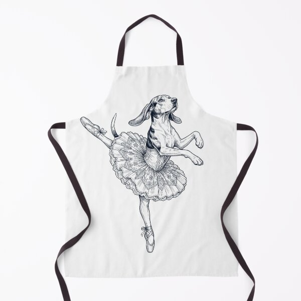 Item preview, Vintage Treeing Walker Coonhound Ballet Dancer Ballerina Dog Lover designed and sold by dian-rody-crest.