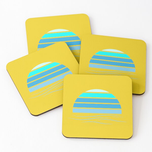 Item preview, Blue Coastal Horizon Graphic designed and sold by itsmidnight.