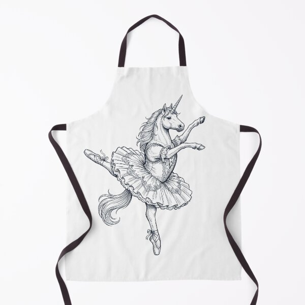 Item preview, Vintage Unicorn Ballet Dancer Ballerina Animal Lover designed and sold by dian-rody-crest.