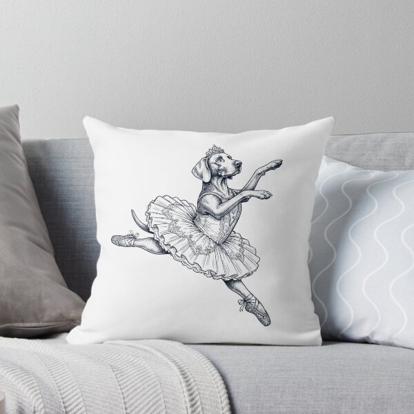 Item preview, Vintage Weimaraner Ballet Dancer Ballerina Dog Lover designed and sold by dian-rody-crest.
