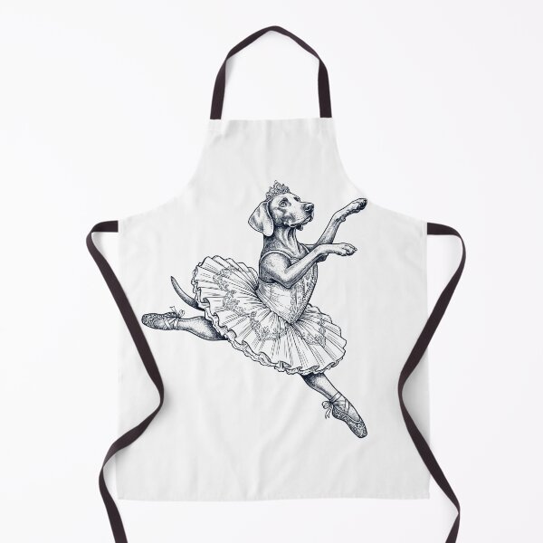 Item preview, Vintage Weimaraner Ballet Dancer Ballerina Dog Lover designed and sold by dian-rody-crest.