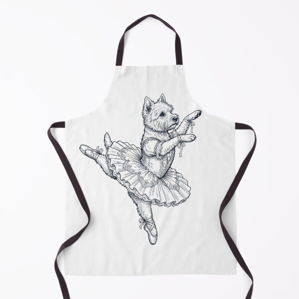 Item preview, Vintage West Highland White Terrier Ballet Dancer Ballerina Dog Lover designed and sold by dian-rody-crest.
