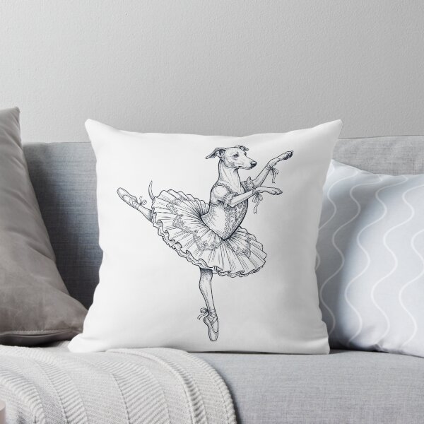 Item preview, Vintage Whippet Ballet Dancer Ballerina Dog Lover designed and sold by dian-rody-crest.