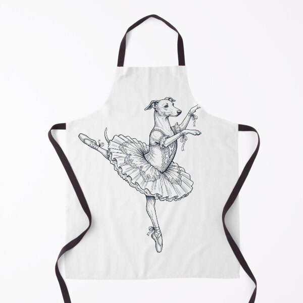 Item preview, Vintage Whippet Ballet Dancer Ballerina Dog Lover designed and sold by dian-rody-crest.
