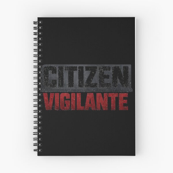 Item preview, Citizen Vigilante Bold Urban Typography Justice Design designed and sold by ShopAndFun.