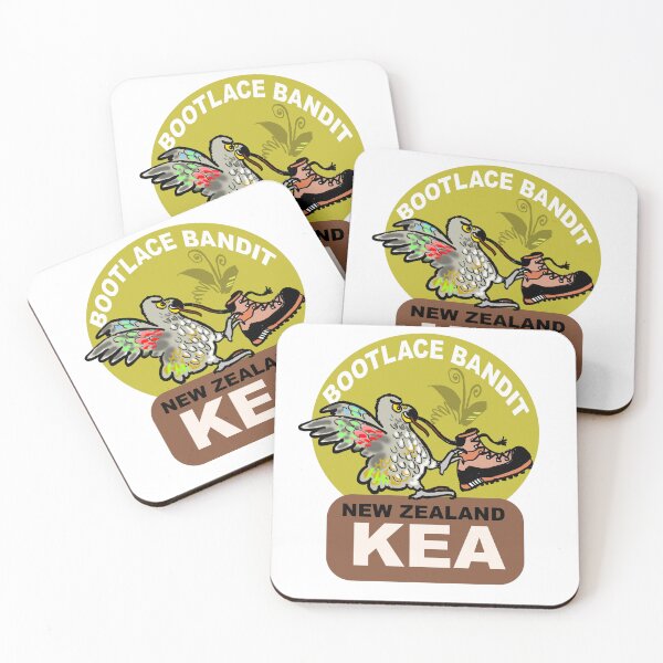 Item preview, Funny Kea Parrot Stealing Hiking Boot designed and sold by Al Benge - NZ & Australian Art.